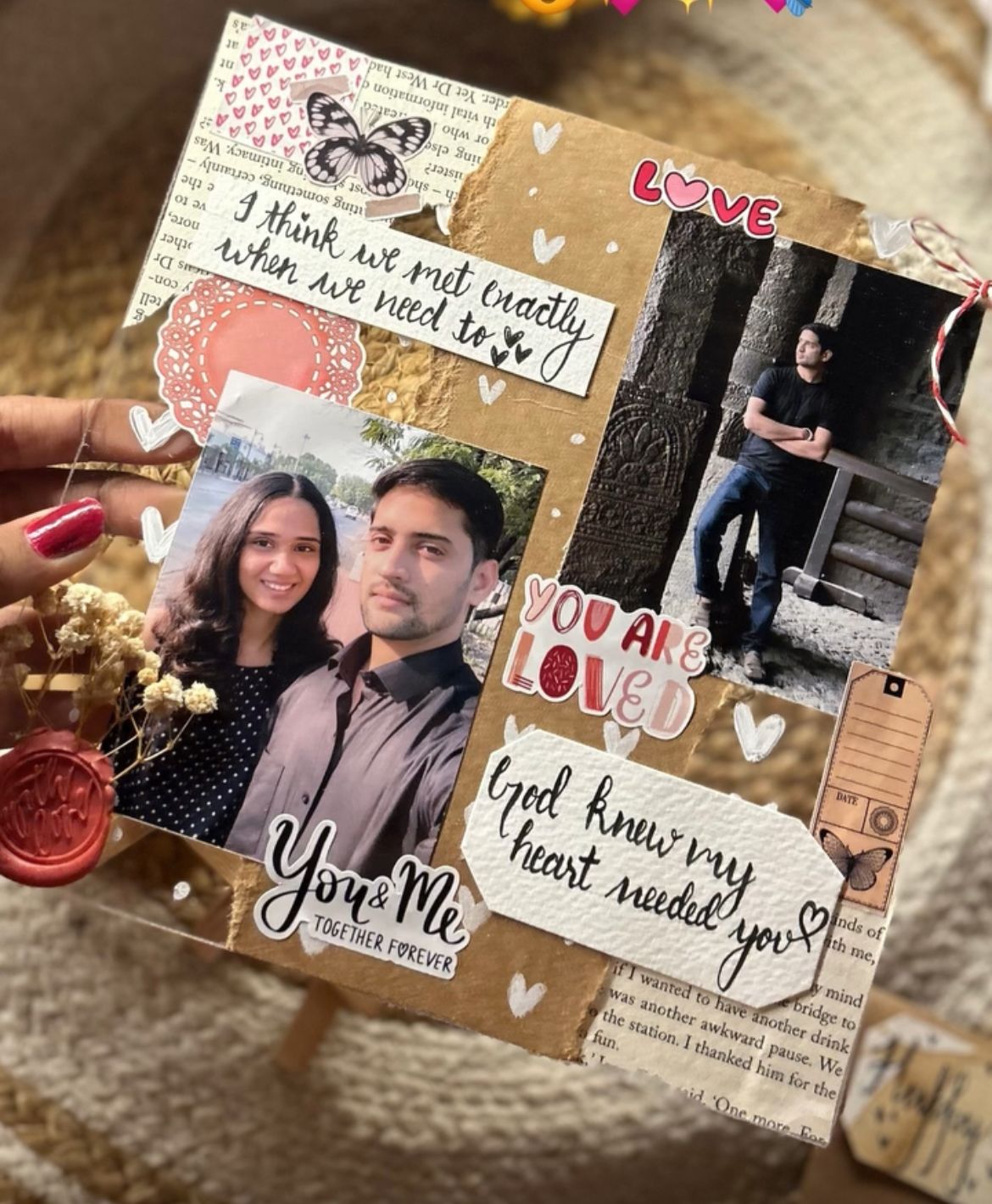 Acrylic vintage frames