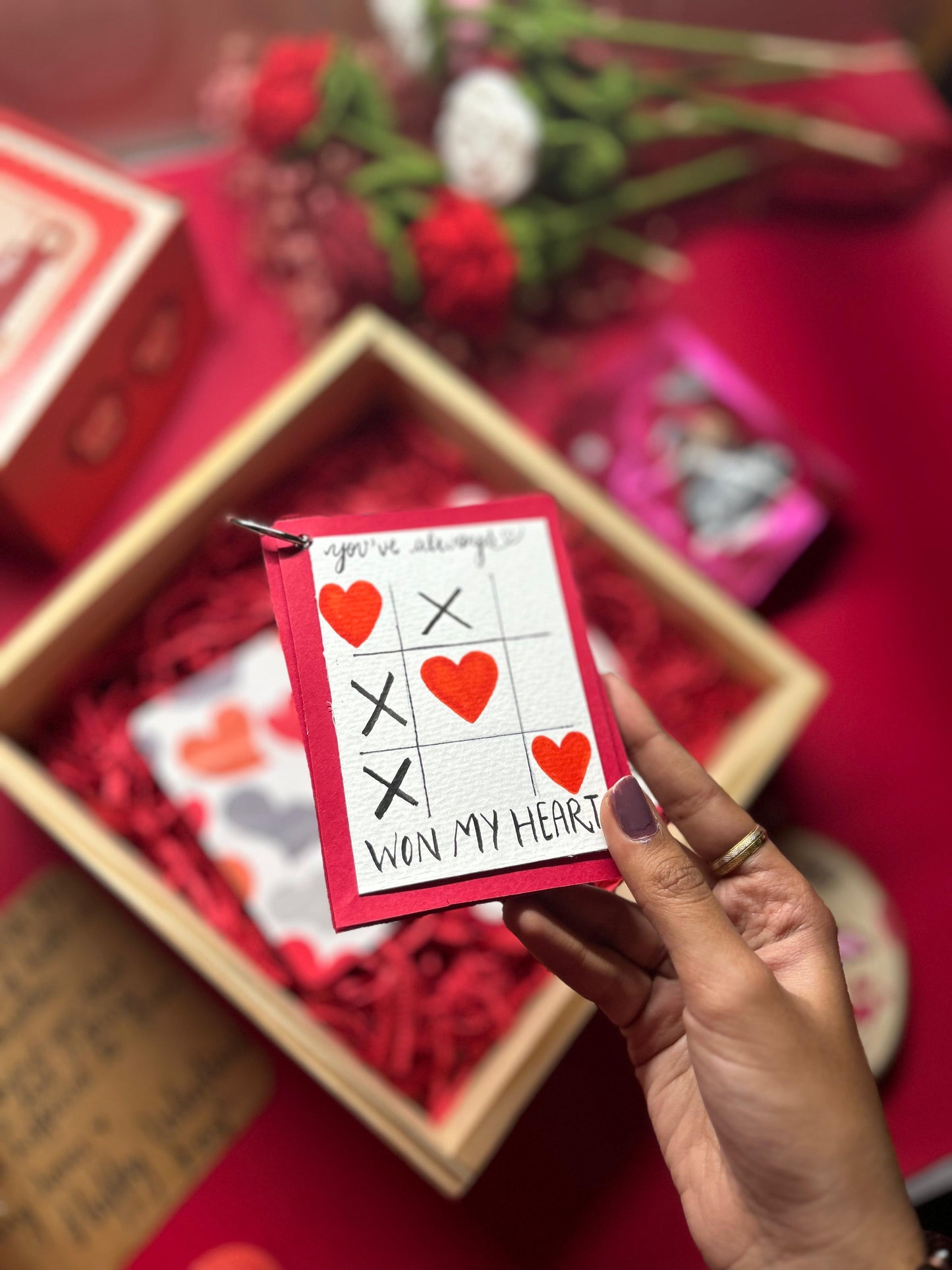 "WON MY HEART"- Card