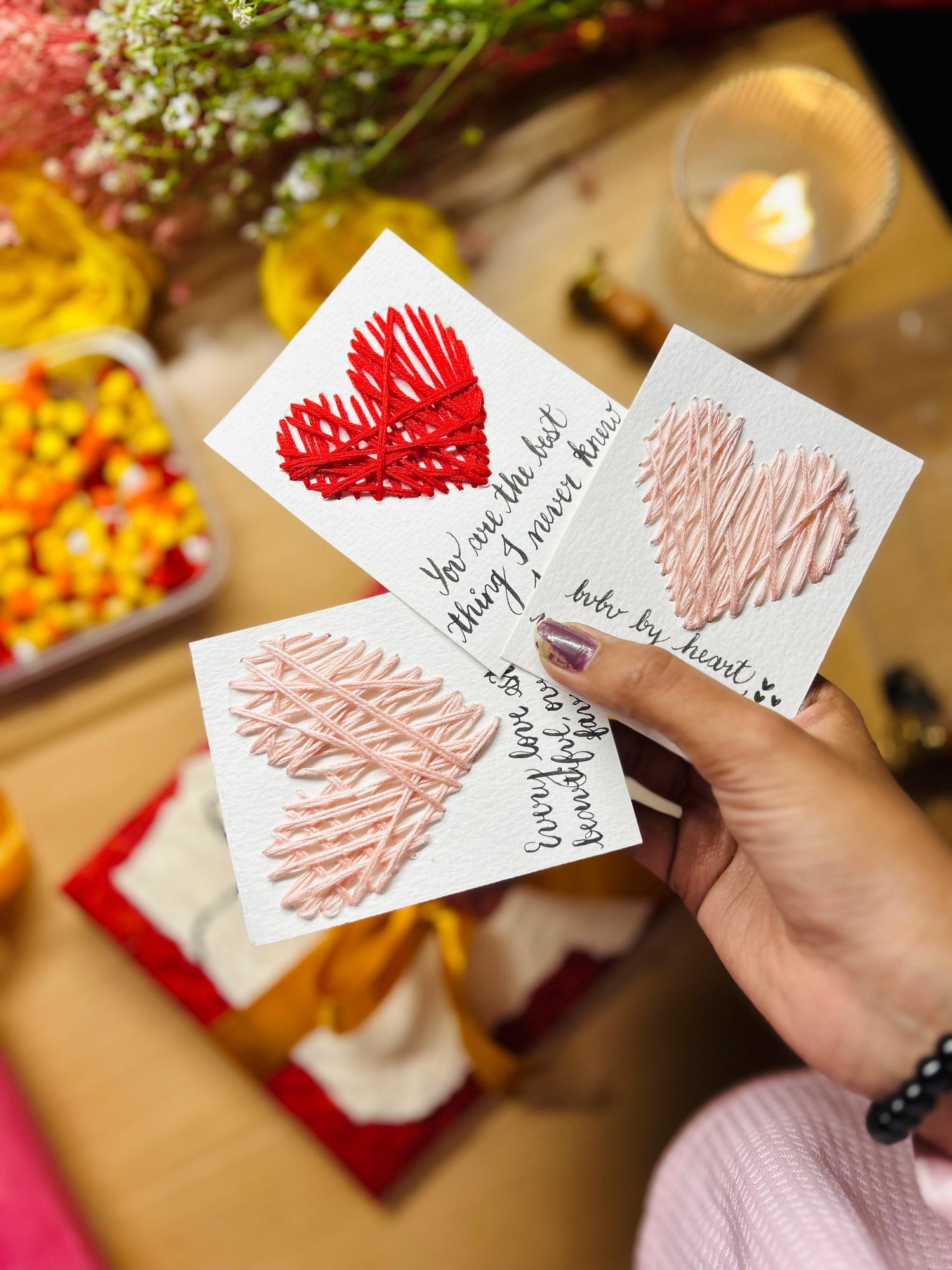 Love, In Notes and cards