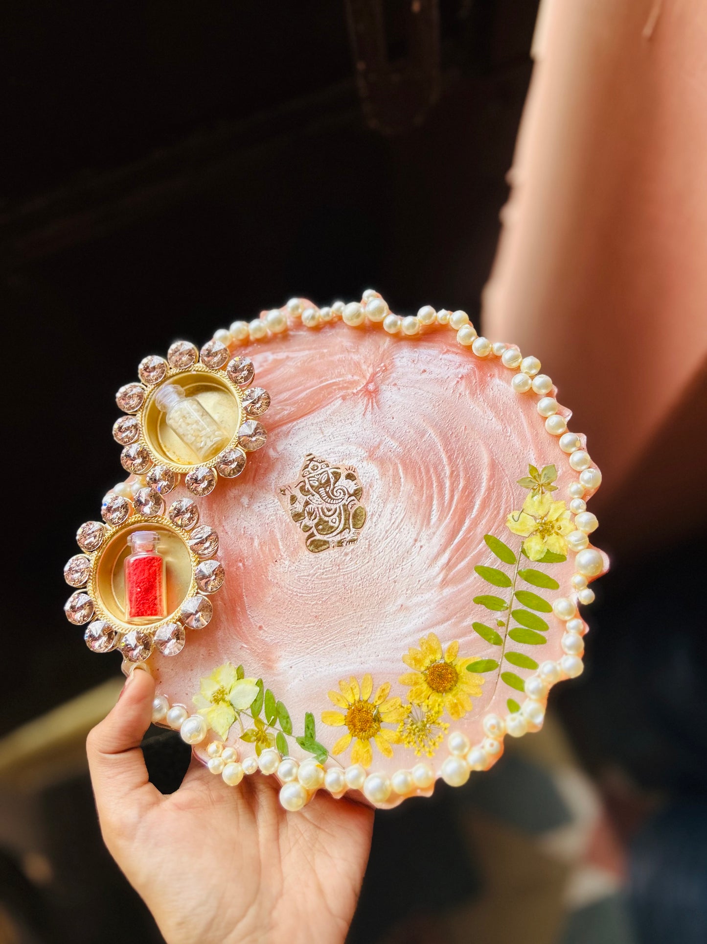 Pooja thali/ Tilak Platter💗
