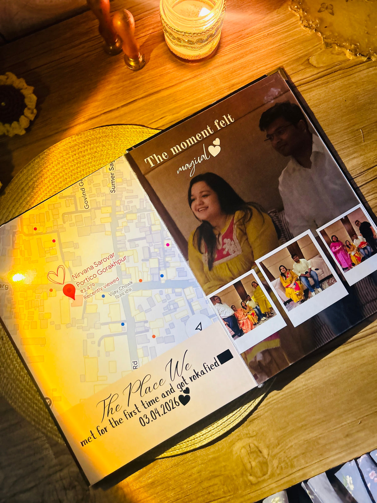 Customised coffee table book🌻