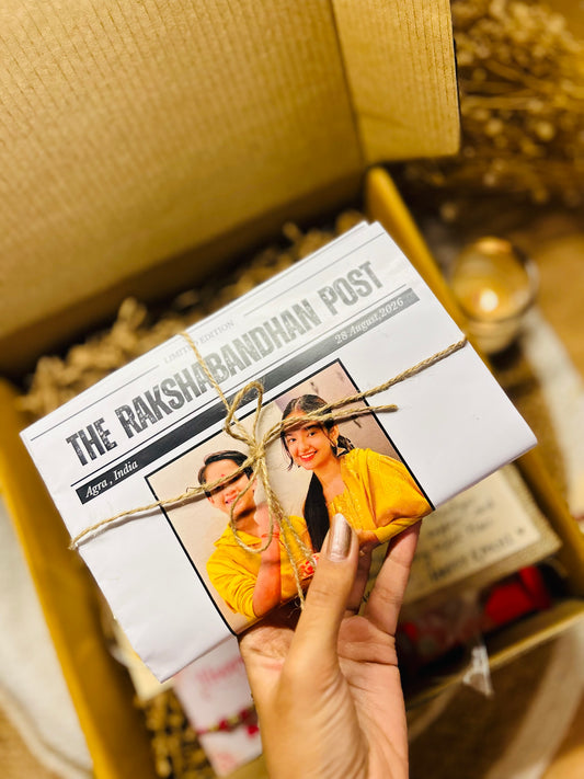 Rakshabandhan post- Custom newspaper✨💗