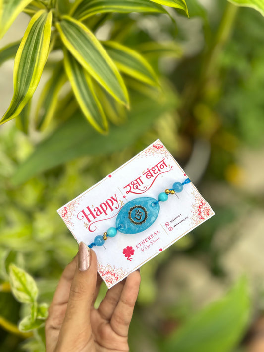 Om resin rakhi💗✨