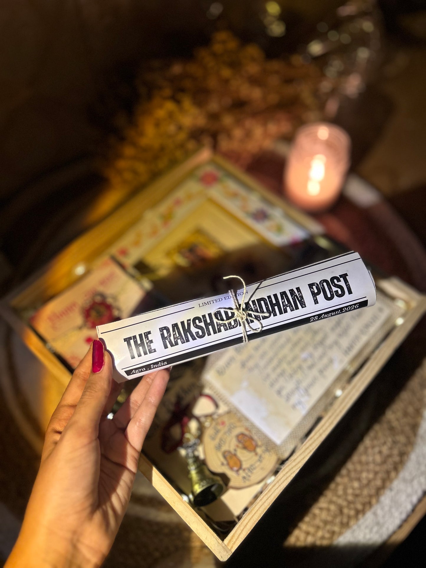 Rakshabandhan post- Custom newspaper✨💗
