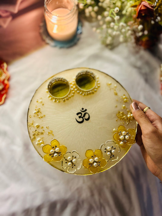 Om pooja thali💕