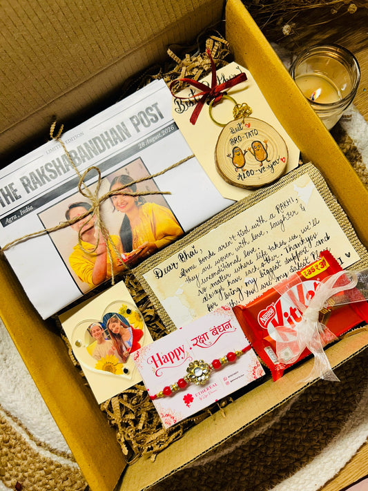 “Rishton ki Dor”- mini Hamper for brother✨♥️