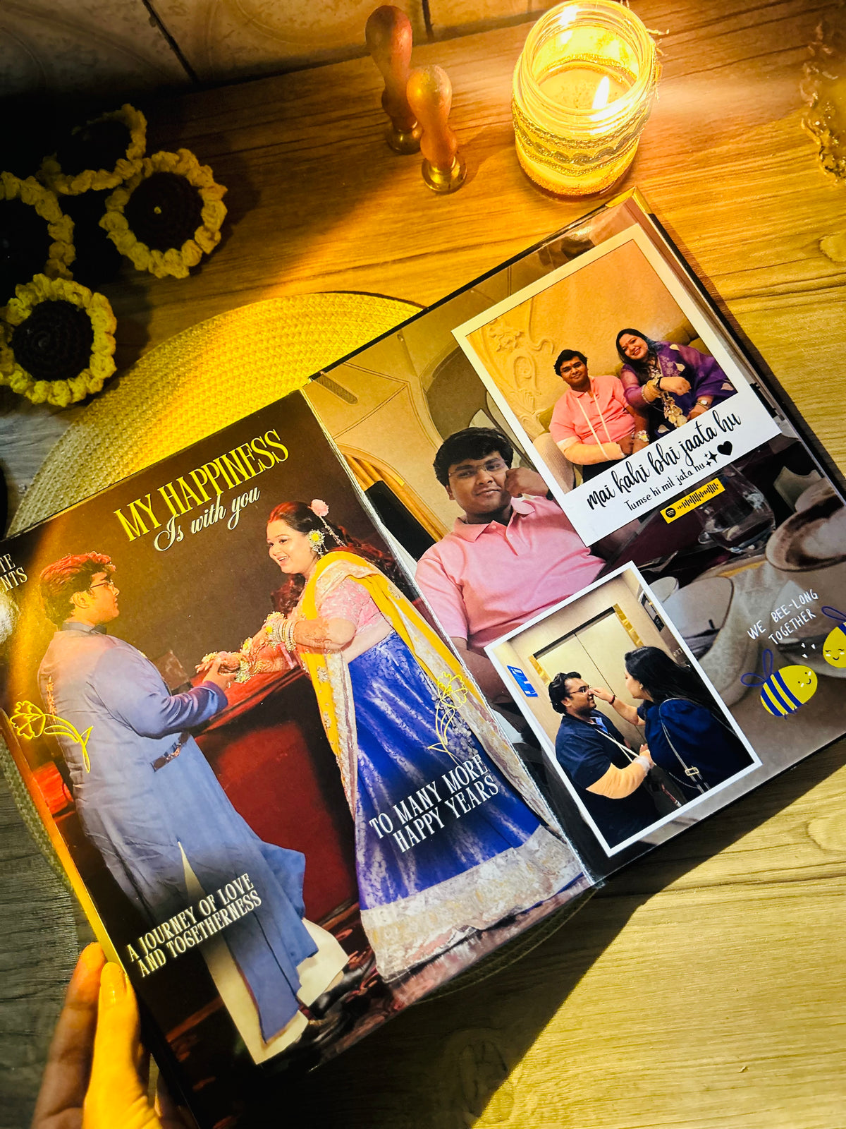 Customised coffee table book🌻