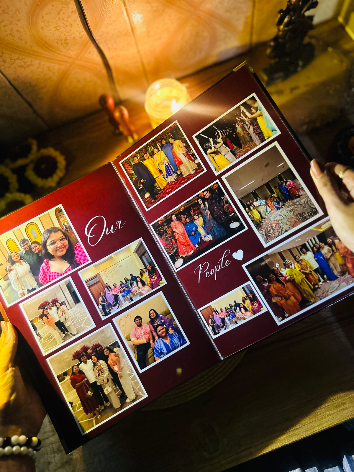 Customised coffee table book🌻