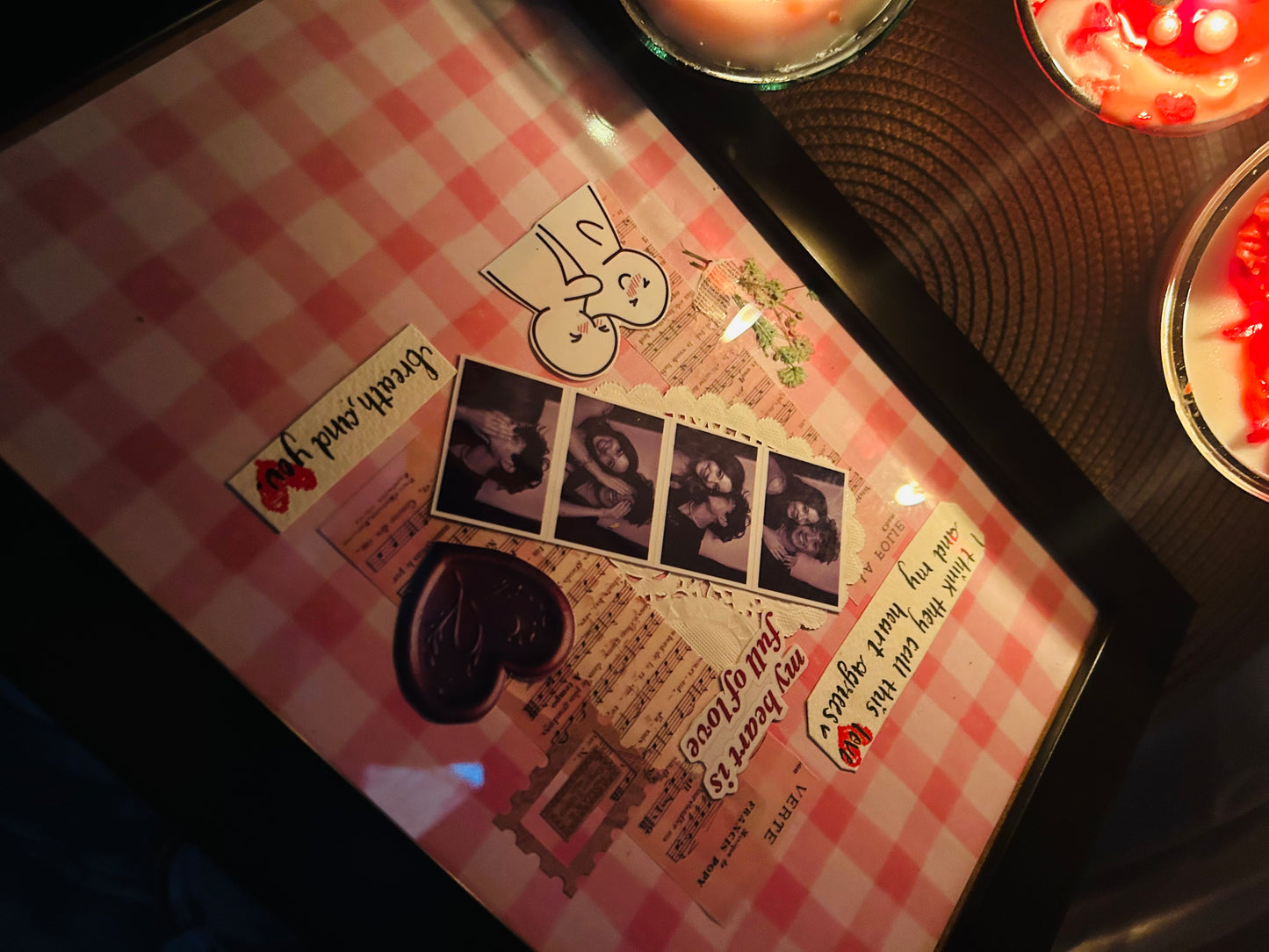 Aesthetic photo frame💗