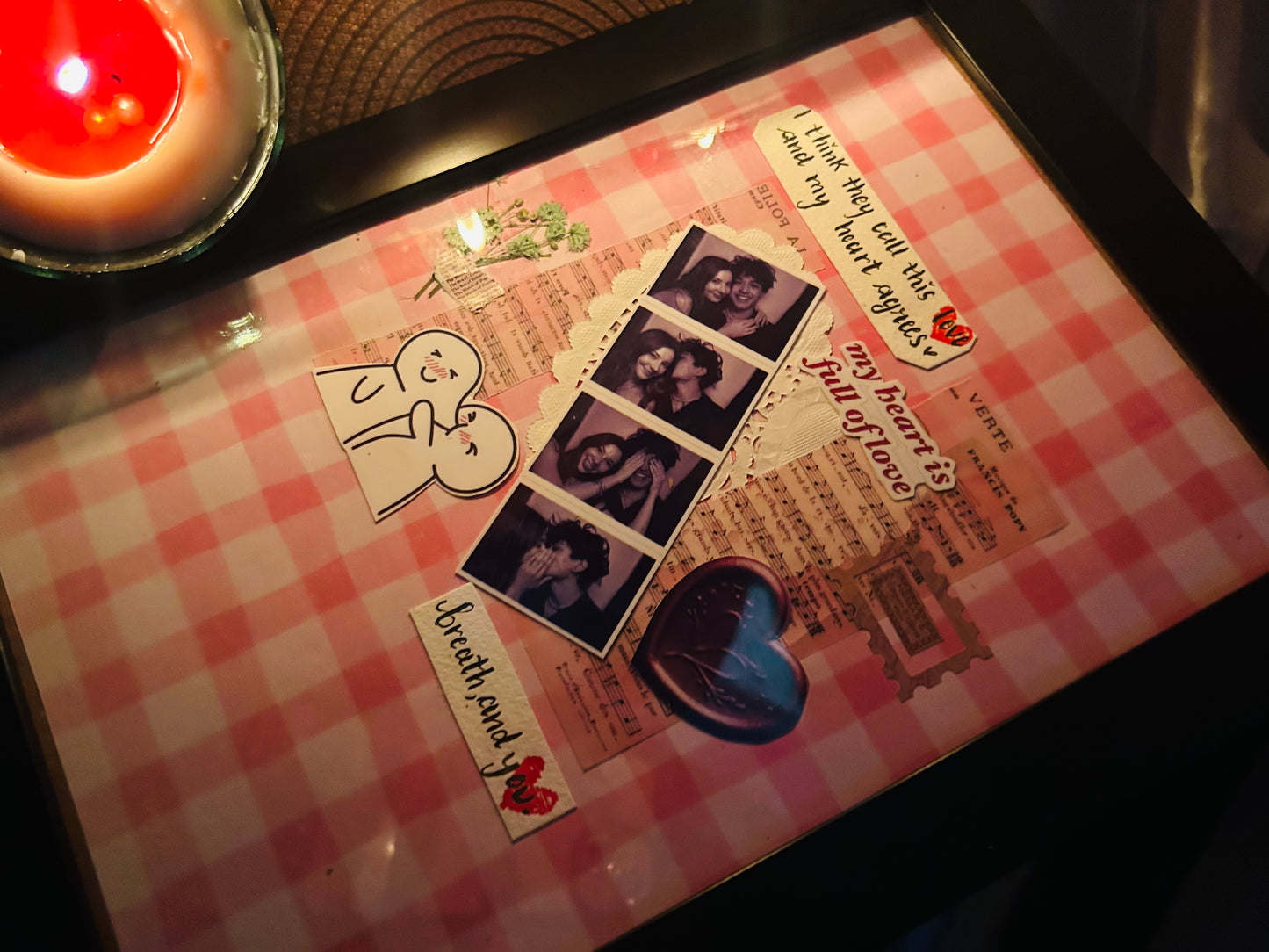 Aesthetic photo frame💗