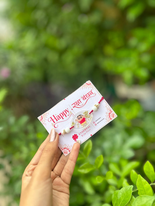 Shinchan - Resin Rakhi🧡