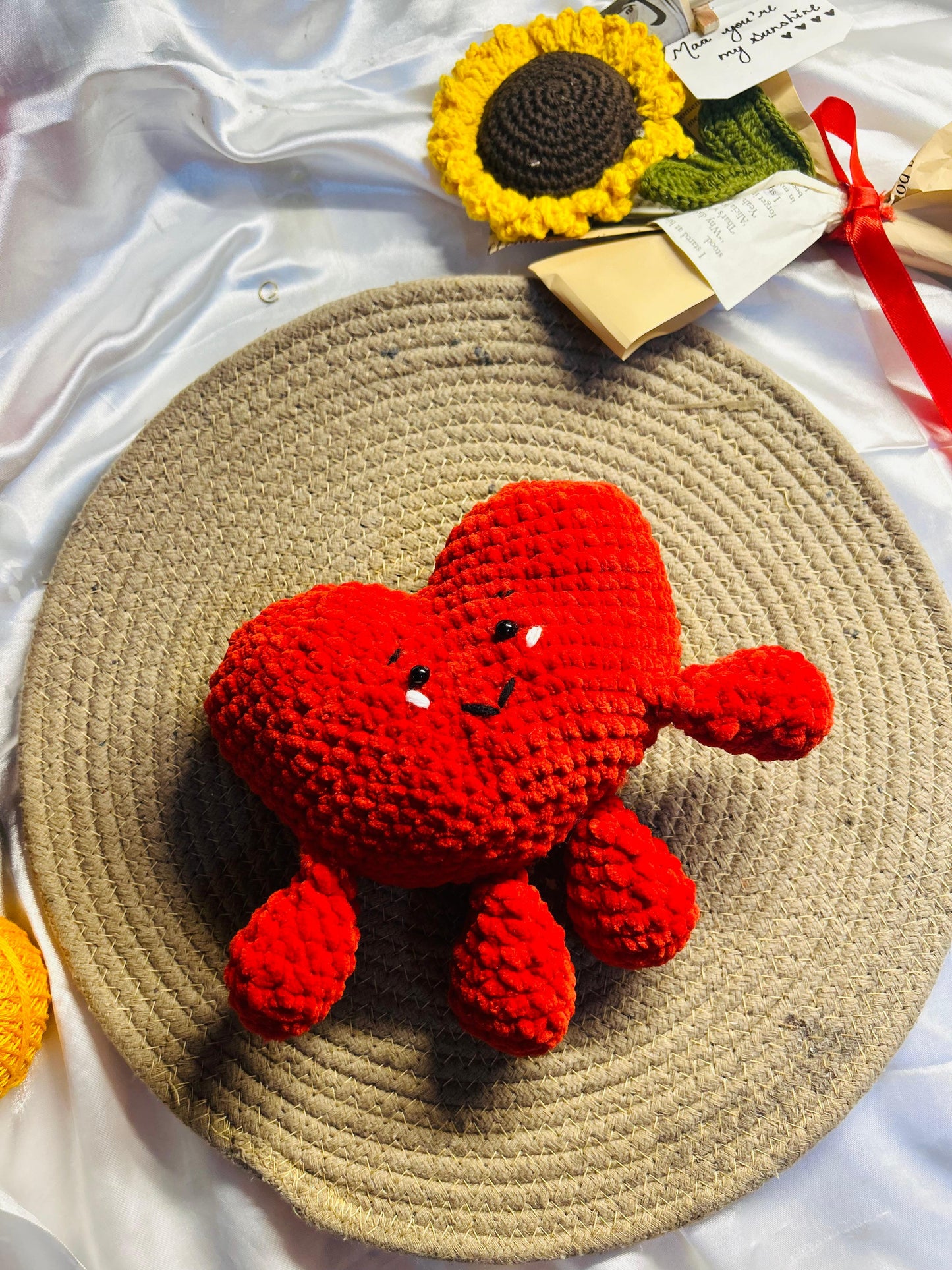 Chubby Heart Plushie