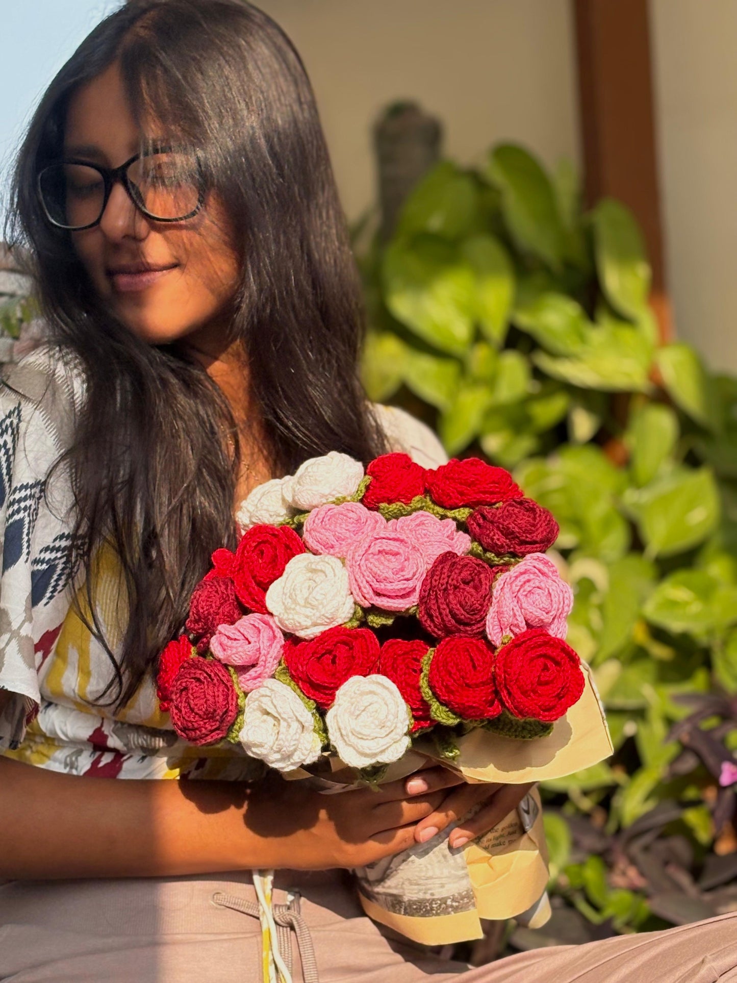 Mohobbat-e-gulaab (rose bouquet)