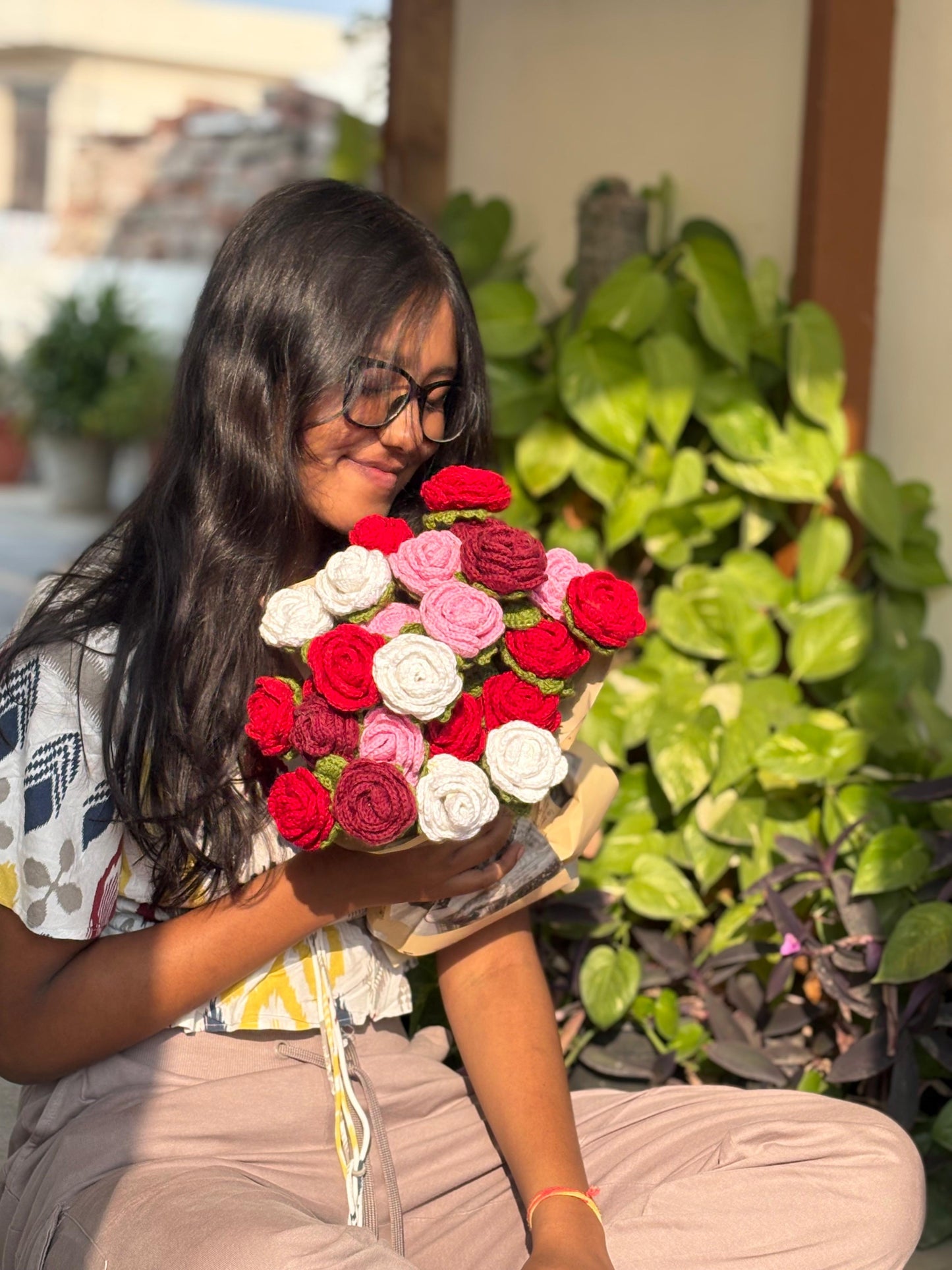 Mohobbat-e-gulaab (rose bouquet)
