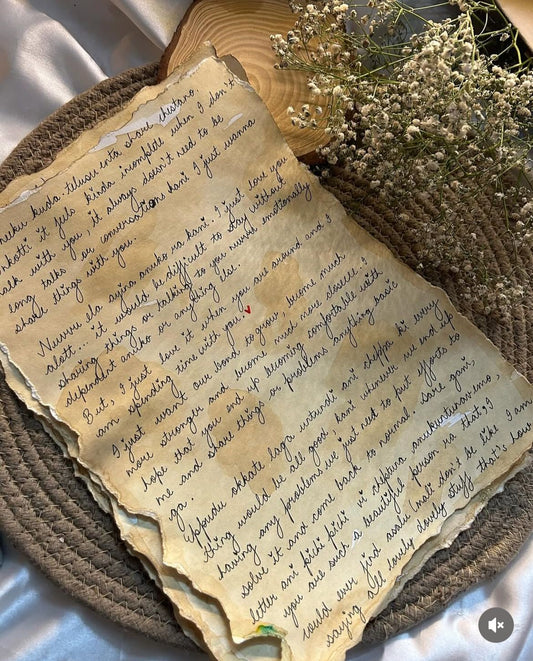 “Yours, Always” - Handwritten Letter