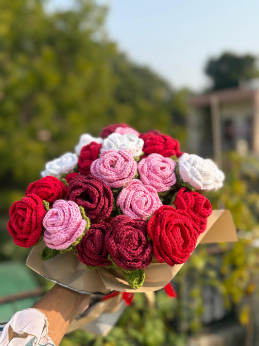 Mohobbat-e-gulaab (rose bouquet)
