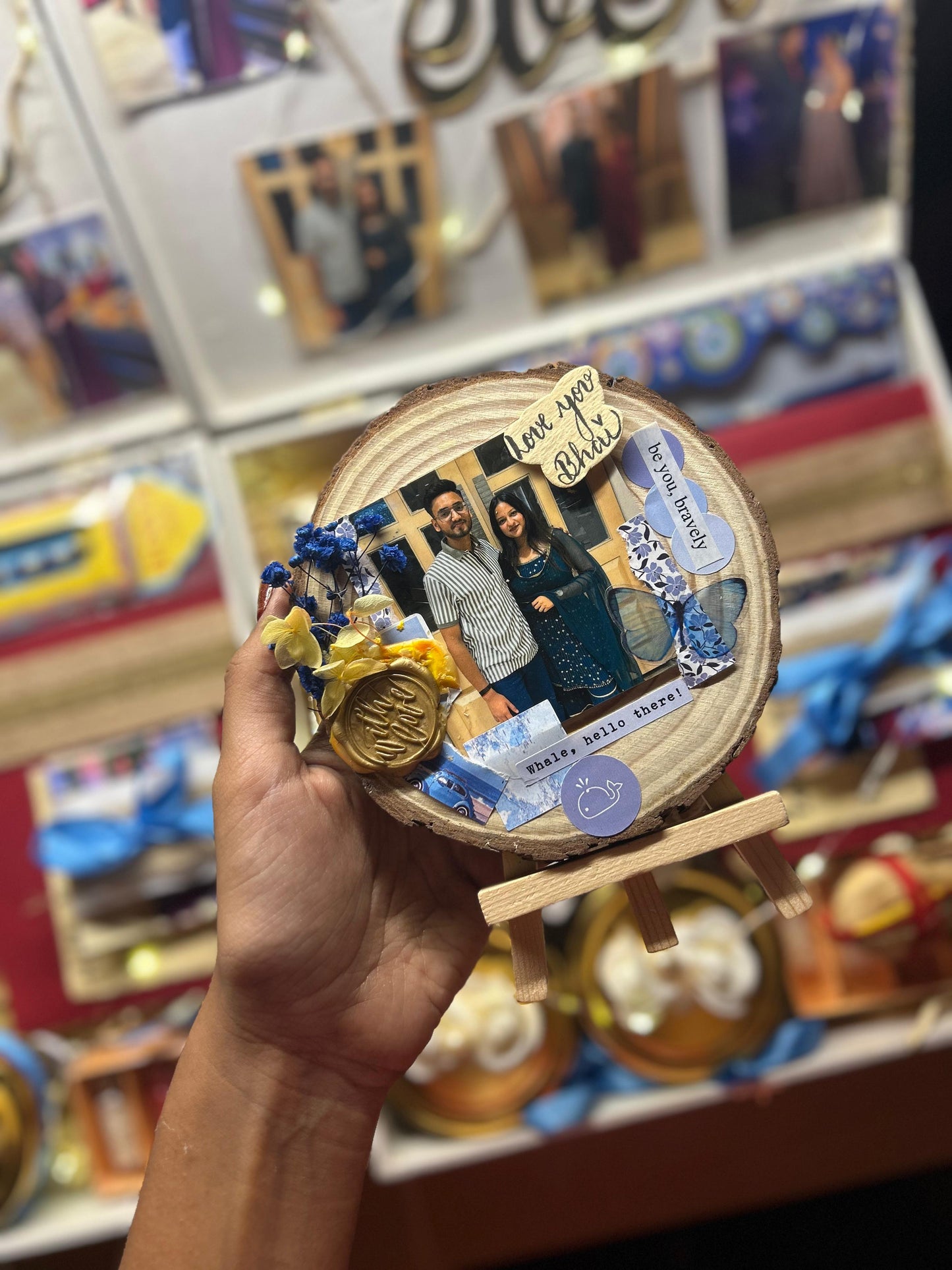 Vintage Wooden Frame